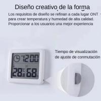 Termómetro Y Higrómetro Digital Ultrafino Para El Hogar Con Pantalla LCD Reloj De Pared Simple Y Smart No Requiere Certificación CE - details 8
