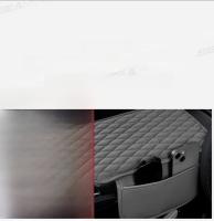 SEAMETAL Funda Para Reposabrazos De Coche Universal Cubierta Transpirable Almohadilla De Descanso Anti-Scratch Protector De Caja Del Consolador Con Bolsa De Almacenamiento Color Negro Gris - details 8