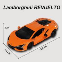 Coche De Juguete De Aleación De Zinc 1/36 Ford Bronco Porsche Lamborghini Con Sonido Luz Y Función De Retroceso Regalo Para Niños - details 7