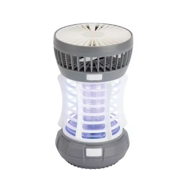 Antimosquitos y lámpara portátil solar con 10 bombillas LED ultravioleta para eliminar mosquitos Actúa en 60 m2 Silencioso Bajo consumo - JATA MOSTRAP MOST0352 - 1