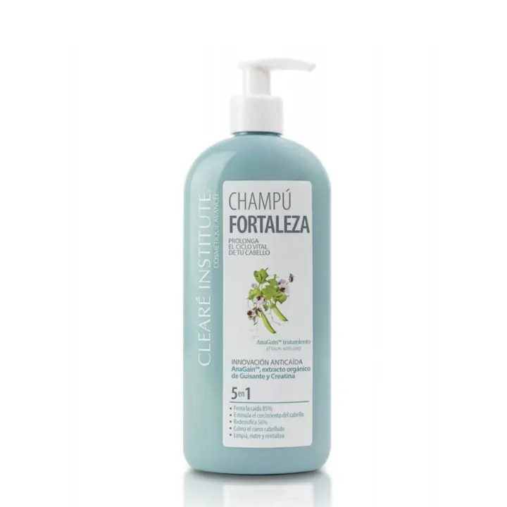 Clearé institute champú fortaleza anticaída 400 ml - 1