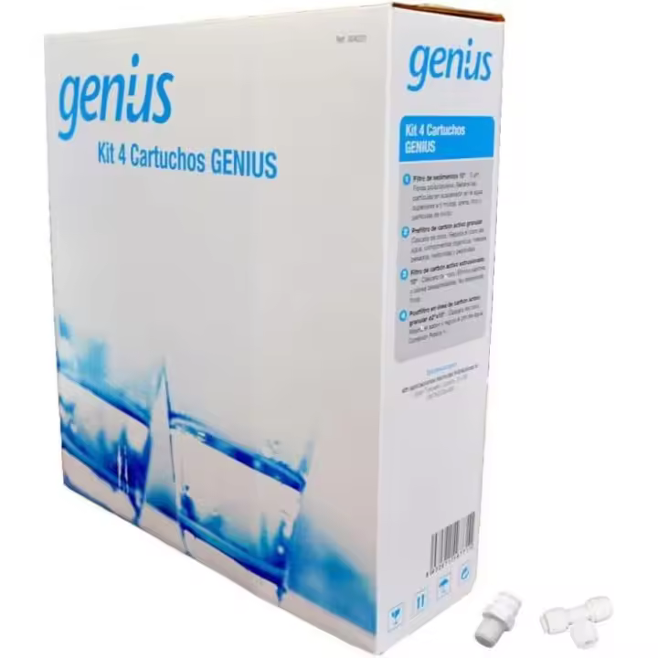 ATH - Kit 4 Cartuchos Genius Recambios Osmosis - Original - 1