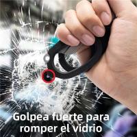 Tijeras De Emergencia Médica Plegables 6 En 1 Kit De Primeros Auxilios Para Supervivencia Al Aire Libre Herramienta EDC Con Funda Accesorio - details 5