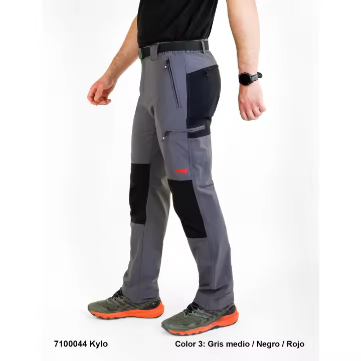 Pantalón trekking hombre sphere pro kylo gris - 1