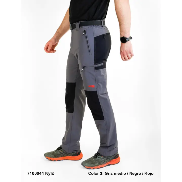 Pantalón trekking hombre sphere pro kylo gris - 1