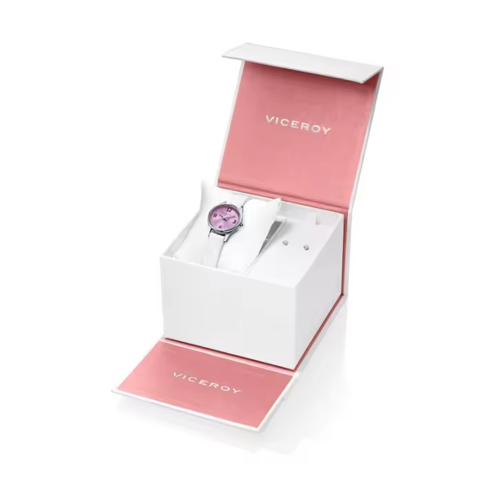 Reloj Viceroy Niña Pack 42404-75 + Pendientes Flor Perla - 1