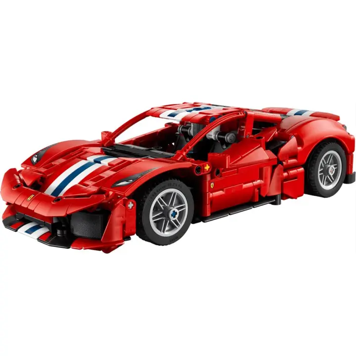 LEGO - Juego de Construccion Coche de Ferrari 488 Pista.Lego Technic. 882 piezas. (42235) - 1