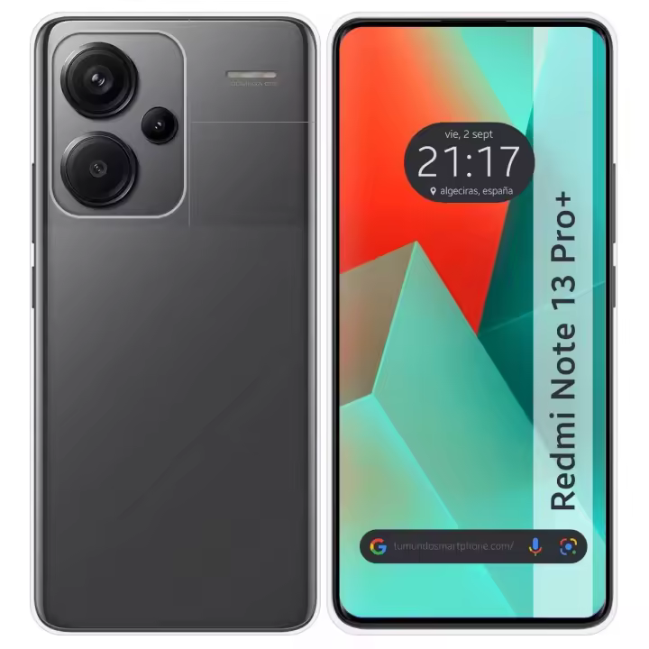 Funda Silicona Gel TPU Transparente para Xiaomi Redmi Note 13 Pro+ Plus 5G - 1