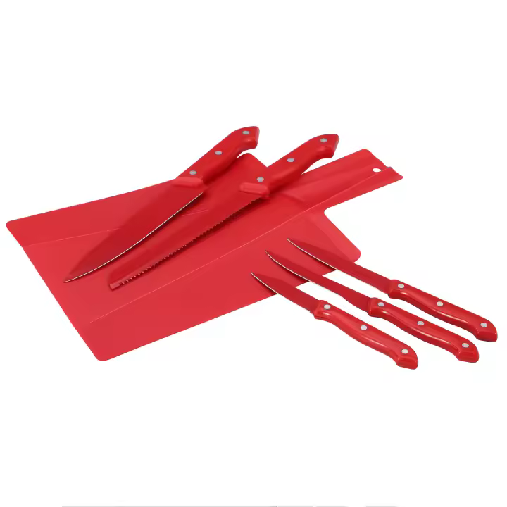 SET CUCHILLOS 6 PIEZAS INOXIDABLE - RENBERG - 1