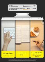 Lámpara De Escritorio Magnética Baseus LED Recargable Con Iluminación Suave Para Armario Estudio Lectura Luz Nocturna Moderna - details 7
