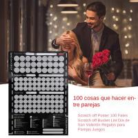Juego De Parejas Románticas 100 Cosas Por Hacer Entre Dos Personas Listado De Juegos De Parejas Desafío Del Amor Ideas Para Noches De Date Cartel De Papel Moderno - details 5