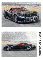 Coche De Modelo Deportivo AMG De Aleación Con Sonido Y Luz Regalo Adecuado Para Niños Decoración De Mesa a Escala 1:24 Para Jóvenes - details 19