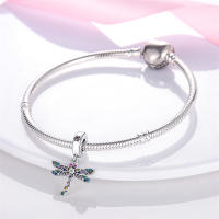 Pulsera Original De Plata 925 Con Encantos De Mariposa Abeja Y Corazón De Árbol Para Joyería De Fiestas Para Mujeres - details 27