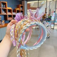 Diadema De Encaje Creativa Para Niñas Diadema De Princesa De Nieve Con Borla Adorno De Cabello Estilo Cosplay Accesorio Para Mujer - details 3