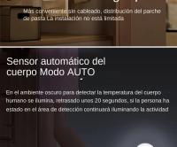 Lámpara Nocturna LED Con Sensor De Movimiento PIR Luz De Noche Recargable USB Para Dormitorio Cocina Armario Escaleras Pasillo - details 3