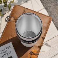 Botella De Agua Aislada Al Vacío De Acero Inoxidable Con Taza Y Tiras De Mordaza a Prueba De Fugas Para Bebidas Calientes Y Frías Portátil Para Viajes Y Deportes - details 5