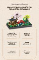 Construcción DIY De 2280 Piezas Bloques De Jardín Zen Para Niños Y Adultos Juguete Educativo De Arquitectura Para Colección - details 7