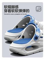 Zapatillas De Verano Para Hombres Con Soporte De Arco Antideslizante Suela Suave Resistente Al Desgaste Transpirables Y Odoríferas Para Uso Exterior - details 9
