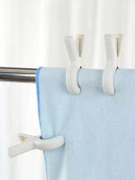 Clips Para Colgar Edredones 12/24PCS Anti-Viento Y Antideslizante Gancho Para Secar Ropa Sin Marcas Fixador Para Ropa - details 3