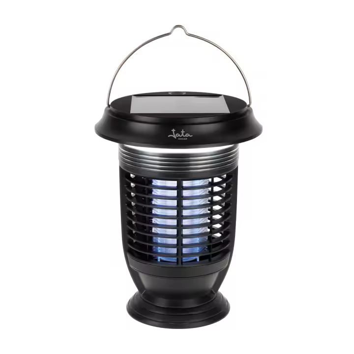 Antimosquitos y lámpara Solar con 3 intensidades 4 Bombillas de LED Ultravioleta como atrayentes Recargable con Sol y USB Uso Interior y Exterior Área de acción: 40 m2 - JATA MOSTRAP MELI0420 - 1