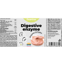 Quamtrax Digestive Enzyme – Complejo de Enzimas Digestivas de Alta Potencia – Mejora la Digestión y Reduce la Hinchazón – 60 Cápsulas - details 2
