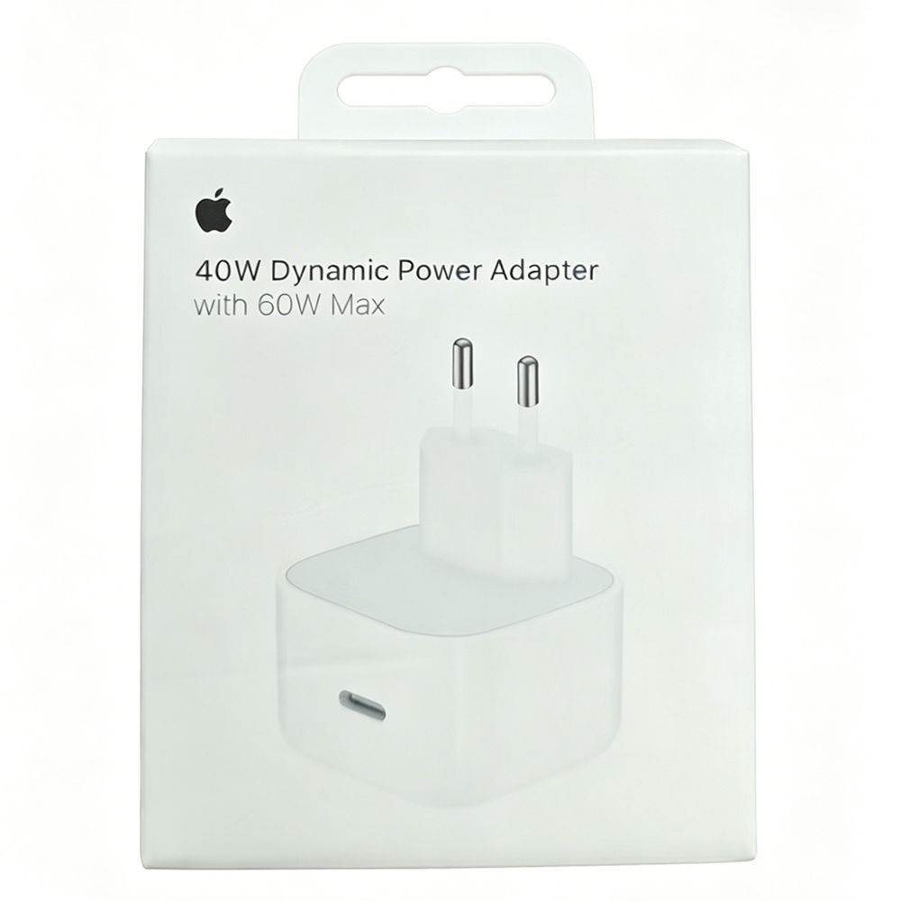 Adaptador original Apple Dynamic Power de 40W (60W máx.) con salida USB‑C