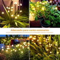 Luces Solares De Aves De Noche IP44 Impermeables Para Jardín Luces De Navidad Exteriores Decorativas Para Fiesta En El Jardín - details 6