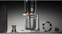 HiBREW H4C BARISTA ULTRA, Portable Coffee Machine, Detachable Battery, Wireless Heating, AdjustableTemperature (85~95°C), Professional Bottomless 51mm Portafilter, 20-BarHigh Pressure, 100mL Water Tank, with Aluminum Alloy Stand, 7500mAh Battery - details 15