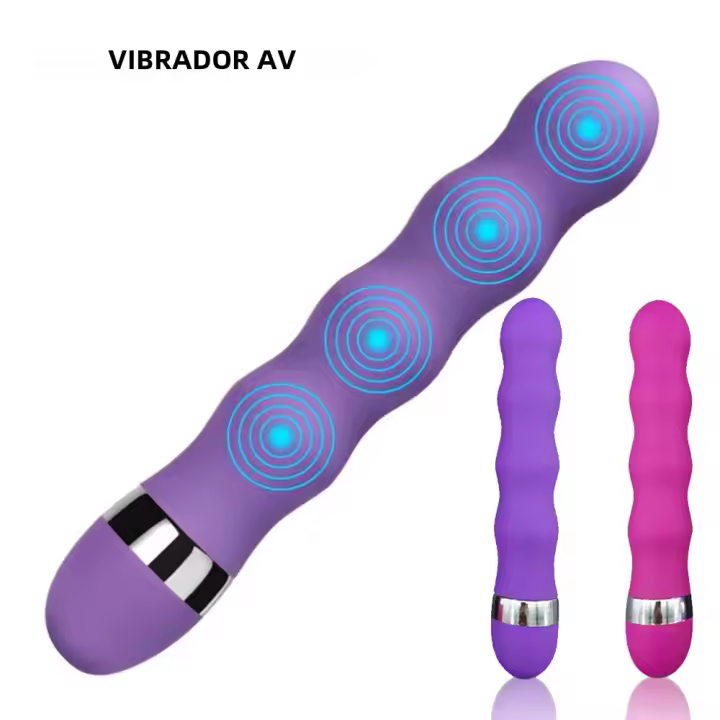 Vibrador AV Para Mujer Juguetes Sexuales Vaginales Batería Dildo Masturbador Estimulador De Clítoris Y Ano Adulto 18 Tienda Erótica - 1