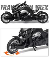 Modelo De Motocicleta V-REX a Escala 1/12 En Aleación De Metal Con Luz Y Sonido Para Coleccionistas Adultos Regalos - details 3