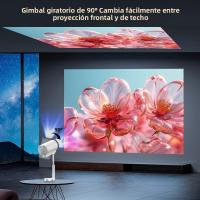 Proyector Inteligente Native 1080P Touyinger Con Android 13 WiFi Bluetooth Para Teatro En Casa Resolución Optica 1280x720dpi Luz LED 12000 Lumens - details 4