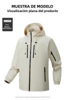 Chaqueta De Montañismo Para Hombres Y Mujeres Impermeable Y a Prueba De Viento Para Esquí Y Deportes Al Aire Libre Marca NameNoEnName_Null Lining Material POLYESTER Tamaño Verdadero Tipo De Chaqueta Windbreaker - details 10