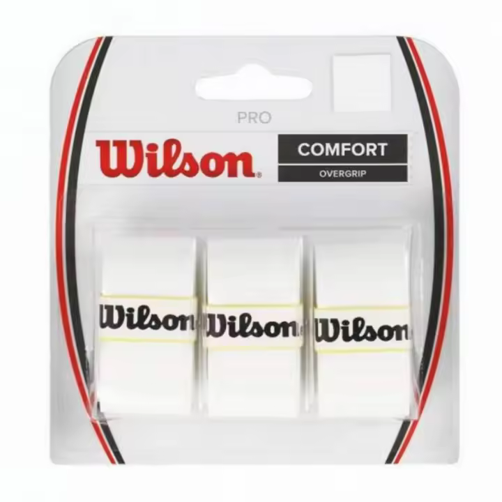 Overgrip WILSON PRO LISO, el CONFORT, los de toda la vida, con un tacto incomparable y utilizado por la mayoría de los jugadores de circuito. - 1