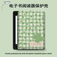 Funda Protectora De Silicona Verde De 4 Piezas Para Kindle Paperwhite 12ª Generación 2024 C2V2L3 KPW5 Con Soporte Y Capa De Descanso Automático - details 0