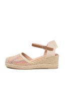 Paloma Wang Sandalias alpargatas de cuñas para mujer con plataforma y plantilla almohadilla - details 5
