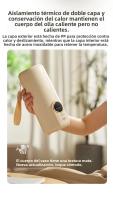Tetera Eléctrica Multifuncional Portátil 550ml Con Temperatura Ajustable Y Protección Anti-Dry Potencia 400w EU Plug - details 13