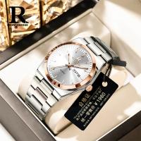 Reloj De Pulsera Para Hombre ONTHEEDGE Ultrafino Y Resistente Al Agua Con Luz Luminosa Y Calendario Cuarzo Marca Suiza - details 8