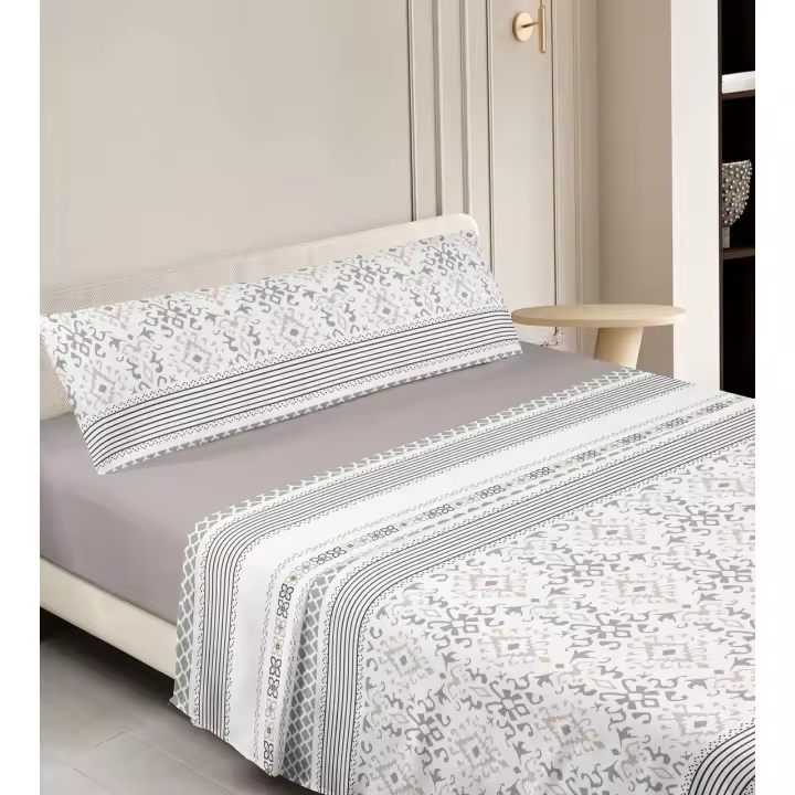 Printex Home Juego de Sábanas Verano Suave Cama 90, Cama 135, y Cama 150 - 1
