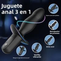 Vibrador Para Adultos Sex Toy De Silicona Estimulador De Clítoris Dildo Con Vibration De Penetración Para Vagina Y Anal Juguete Erótico Para Mujeres - details 1