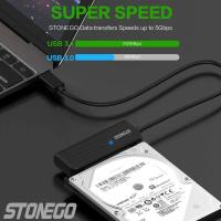 Cable Convertidor De Disco Duro USB 30 Tipo C a SATA Adaptador UASP Compatible Con Windows Linux Mac Android - details 1
