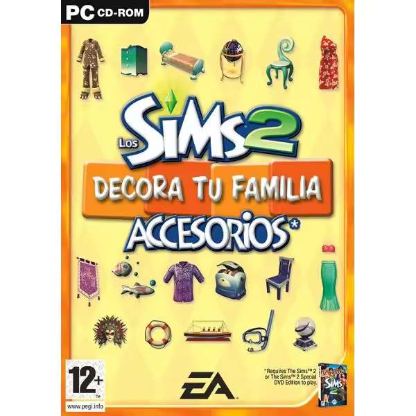 Los Sims 2 Accesorios: Decora Tu Familia - 1