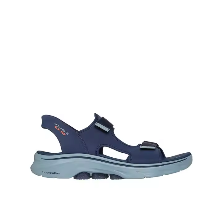 Skechers Go Walk 7 Sandal - Ken Sandalias deportivas para hombre azul marino en textil y sintético 83696 - 1