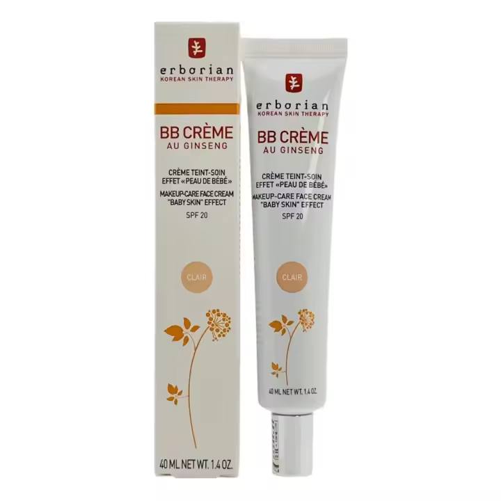 ERBORIAN BB Crème con Ginseng - Clair 40 ml - 1