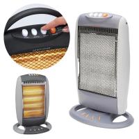 Estufa calefactor portátil de bajo consumo, Estufa eléctrica con 3 niveles de potencia 400/800/1200W, 3 tubos de cuarzo, Calentador para el baño, casa, oficina - details 1