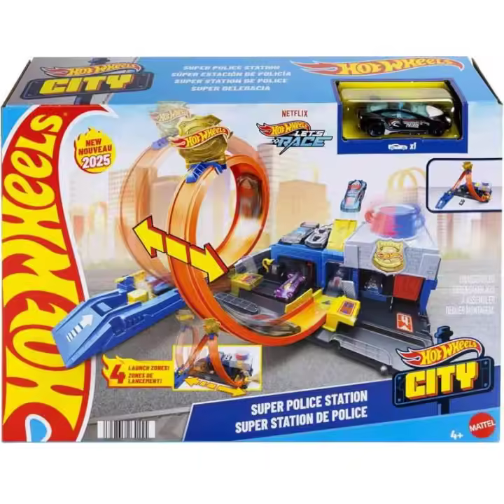 Hot Wheels City Supercomisaría de Policía (Mattel JBM71) Mattel - 1