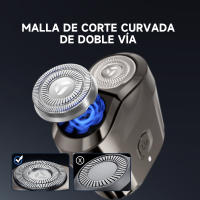 ENCHEN Mini-6 Afeitadora Eléctrica Portátil USB-C, Cabezal Magnético Desmontable para Fácil Limpieza, Impermeable, 1 Hora de Uso, Batería 350 mAh, Diseño Compacto, Bloqueo de Viaje - details 1