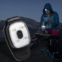 Luz De Advertencia Ligera Multifuncional IPX4 Impermeable Con Clip Para Caminar Por Noche Y Pesca Modos De Iluminación Variados - details 1