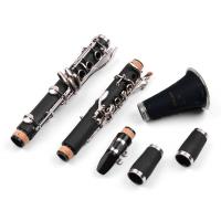 Miwayer Clarinete De Madera Bakelite Profesional Con 17 Teclas Y Viento Musical Instrumento De Viento Tenor Con Caja Y Regalito - details 2