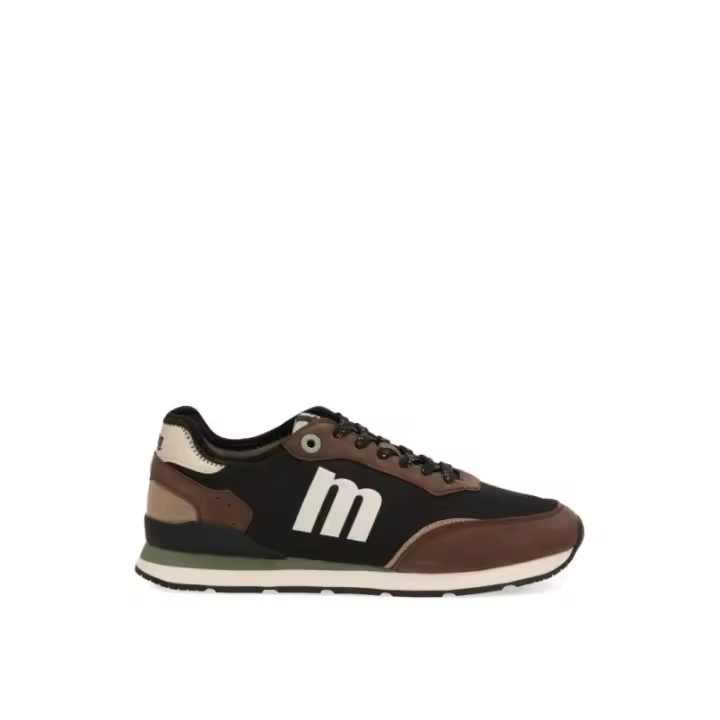 Zapatillas Casual Mustang - Hombre - Suela Plana - Modelo 84859 - Color Negro - 1