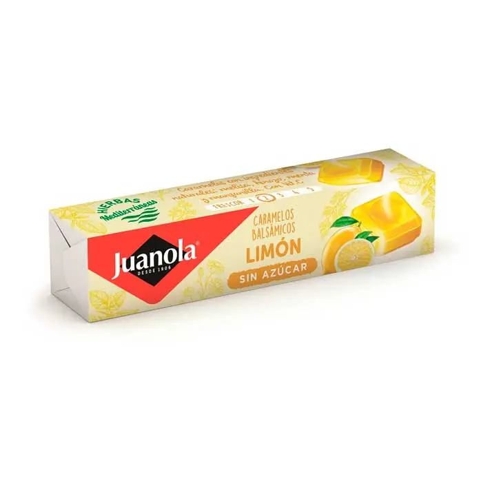 Caramelos Juanola de Limón - Alivio de la Garganta - Hierbas y Medicina Tradicional - 10 Uds - 1